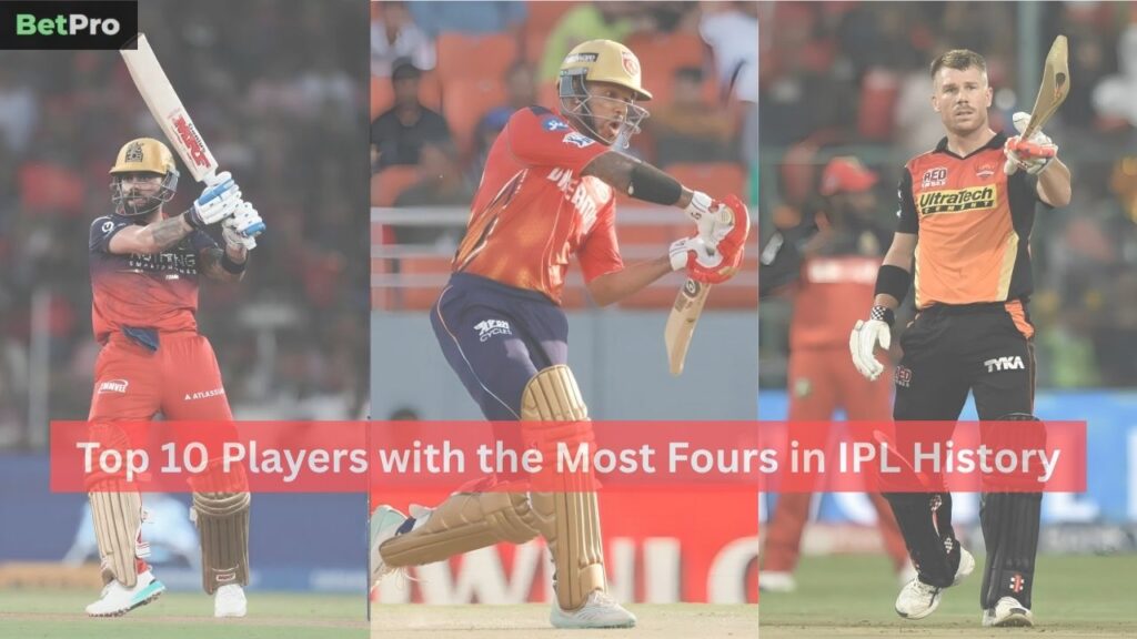 Most Fours in IPL History