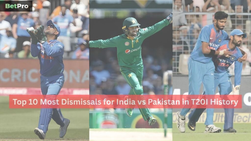 Most Dismissals for India vs Pakistan in T20I History