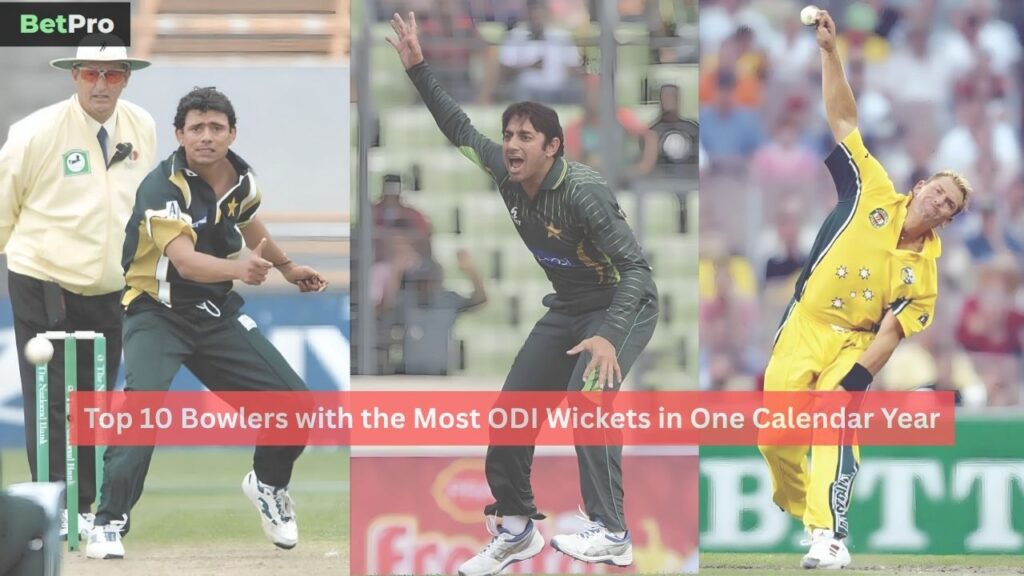 Most ODI Wickets in One Calendar Year