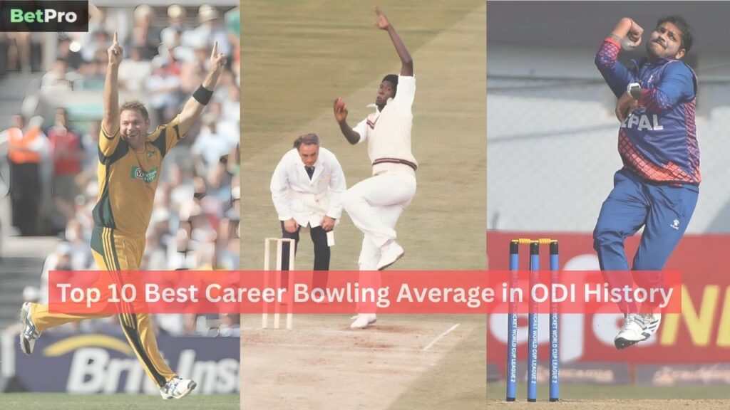 Best Career Bowling Average in ODI History