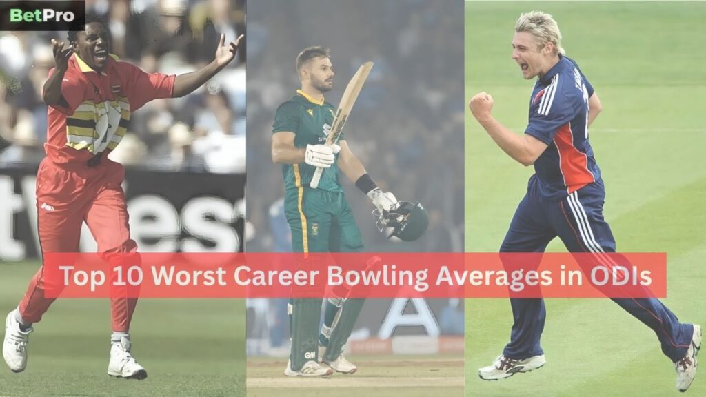 Worst Career Bowling Averages in ODIs