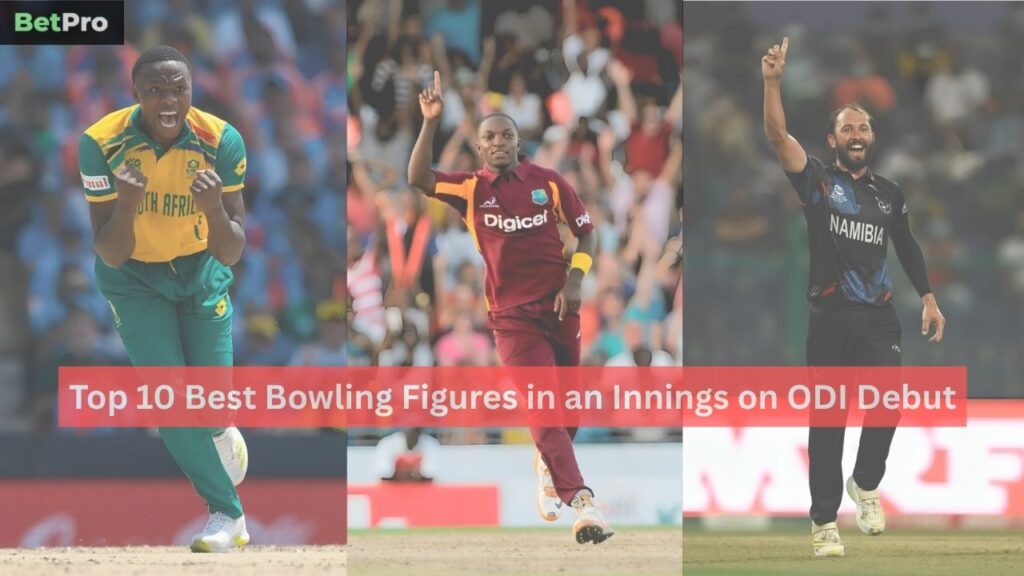Best Bowling Figures in an Innings on ODI debut