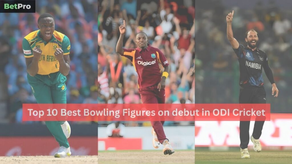 Best Bowling Figures on debut in ODI Cricket