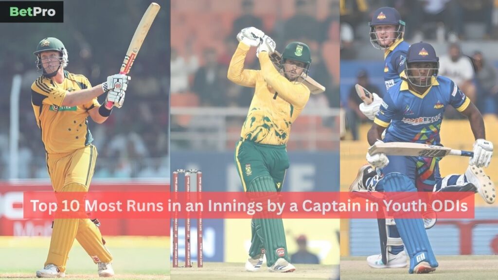 Most Runs in an Innings by a Captain in Youth ODIs