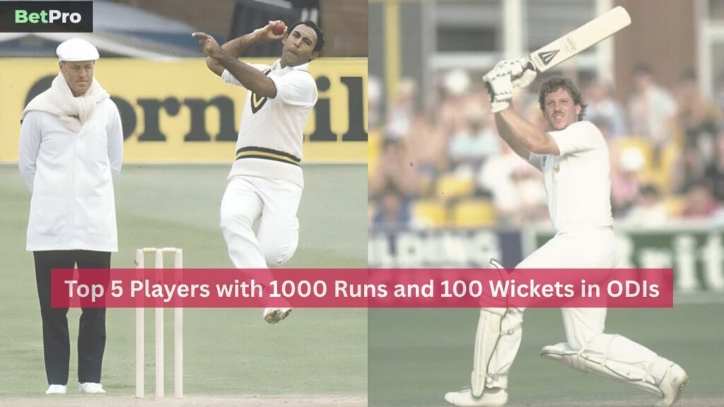 1000 Runs and 100 Wickets in ODIs