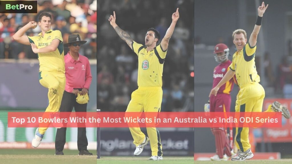 Most Wickets in an Australia vs India ODI Series