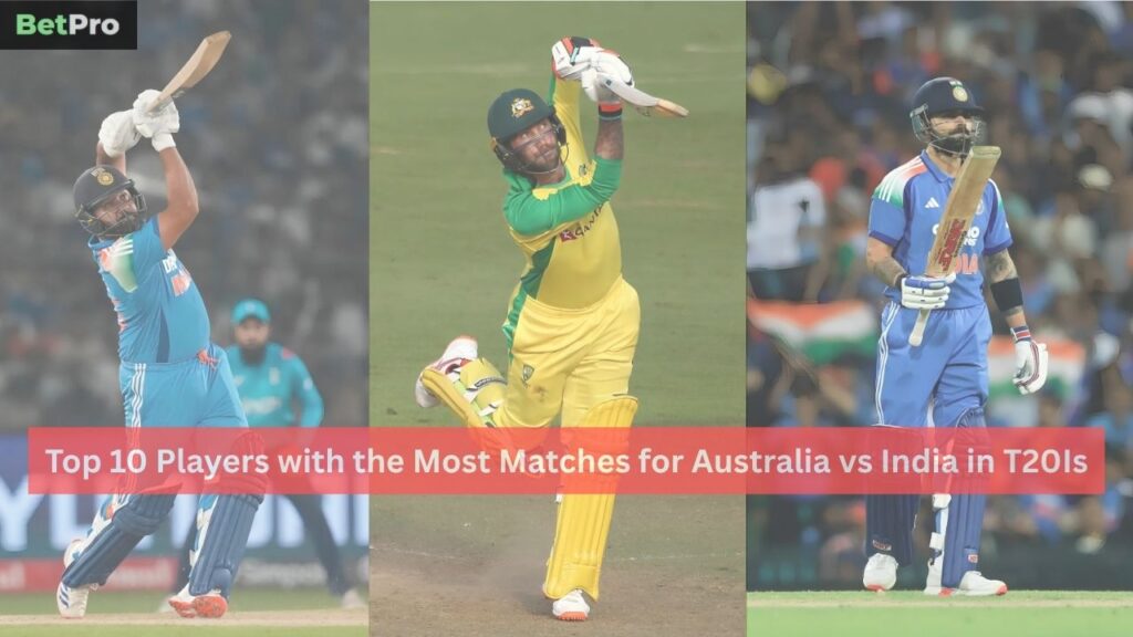 Most Matches for Australia vs India in T20Is