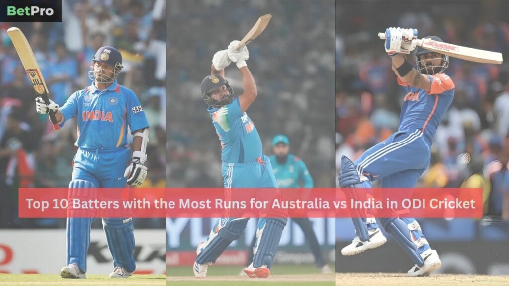 Most Runs for Australia vs India in ODI Cricket