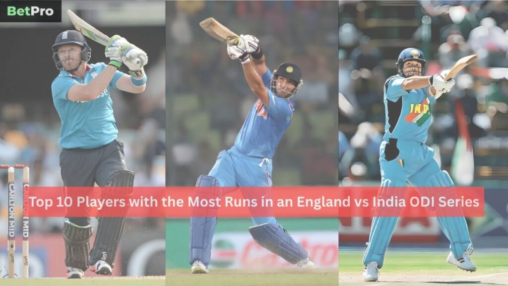 Most Runs in an England vs India ODI Series